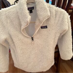 Patagonia Cream Fleece Jacket